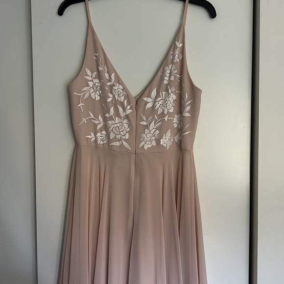 Blush BHLDN bridesmaid dress - Picture 2 of 6